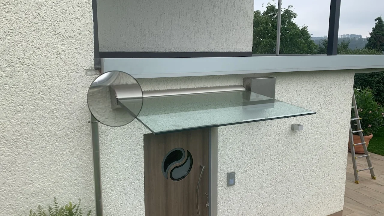 Vordach in Hagen und Haspe